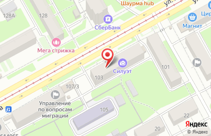 Магазин зоотоваров Кеша в Индустриальном районе на карте