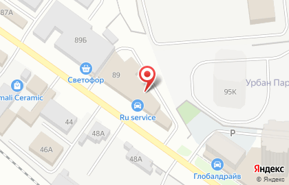Служба доставки обедов Тверской ланч на карте