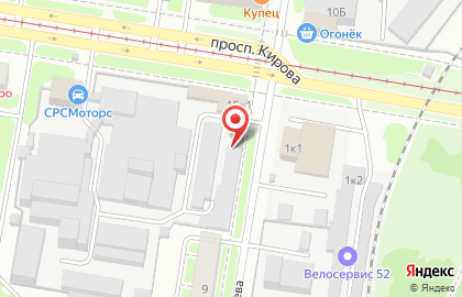 TRW на улице Кирова на карте