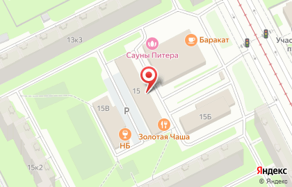 Продовольственный магазин Мини-маркет в Фрунзенском районе на карте