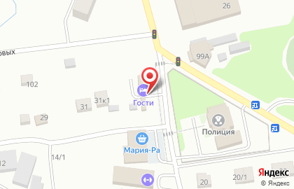 Мини-отель Гости на карте