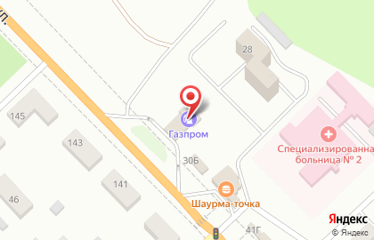 СТО Газпром на Харьковской улице на карте