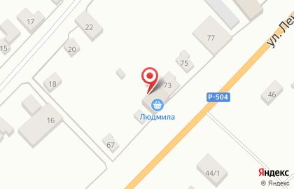 Центральный на карте