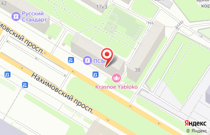 Аптека Планета здоровья на метро Профсоюзная на карте