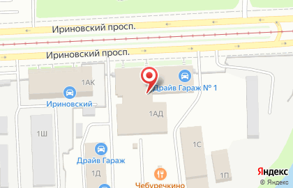 Аудиопитер на Ириновском проспекте, 1 лит С на карте