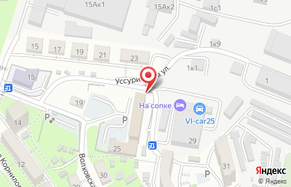 ООО Триумф на Уссурийской улице на карте