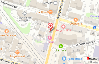 Ногтевая студия ПиLки в Фрунзенском районе на карте