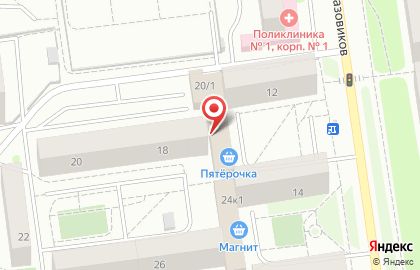 Академия Тхэквондо WTF на улице Газовиков на карте