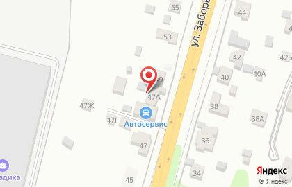 Шиномонтажная мастерская Монтажтехсервис на карте
