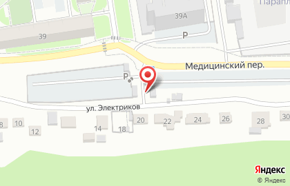Автостоянка в Красноярске на карте
