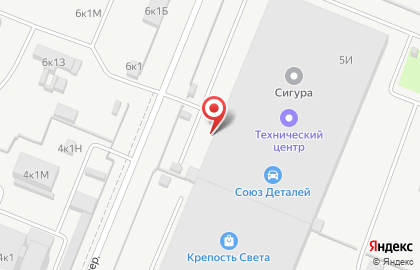 Транспортная компания Центр Автомобильных Перевозок в Санкт-Петербурге на карте
