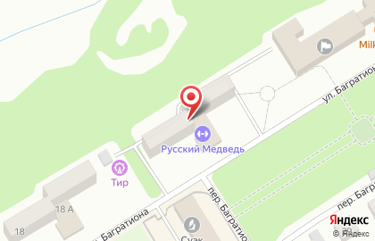 Тренажерный зал Русский Медведь на карте