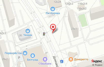 Киоск печатной продукции Медиа-Селект в Южном Орехово-Борисово на карте