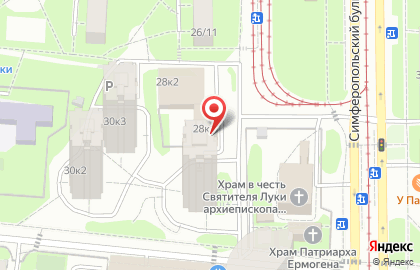 Технология на Симферопольском бульваре на карте