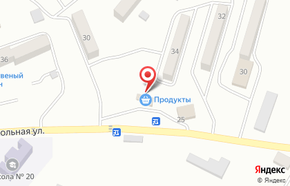 Продуктовый магазин во Владивостоке на карте