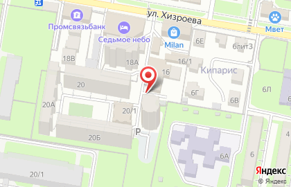 Автостоянка в Каспийске на карте