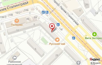 Магазин канцтоваров Грифель в Красноармейском районе на карте