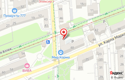Юридическое бюро Формула права на карте
