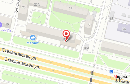 Городской ломбард на Стахановской улице, 18 на карте