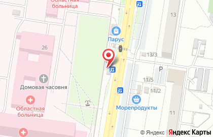 Продуктовый магазин Серышевский в Благовещенске на карте