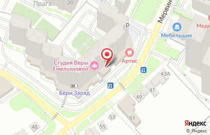 Студия наращивания ресниц Юлии Бурулёвой на карте