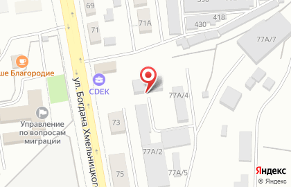Автосервис АзиаТ на карте