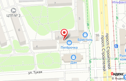 Магазин разливных напитков Бочонок на улице Тукая на карте