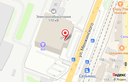 Оптовая компания Рельеф-центр на улице Менжинского на карте