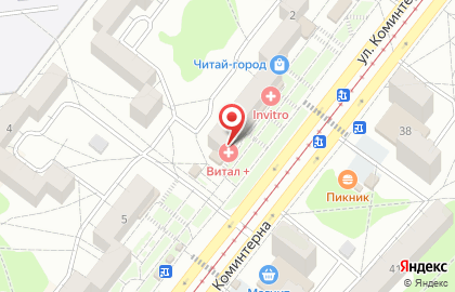 Банк Уралсиб в Иркутске на карте