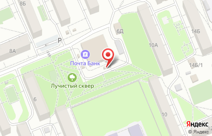 Магазин фруктов и овощей в Октябрьском районе на карте
