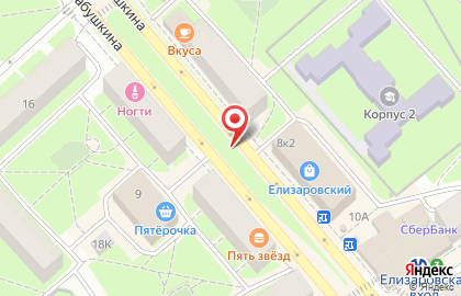Ремонт пластиковых окон метро Елизаровская на карте