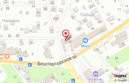 Продуктовый магазин в Ставрополе на карте