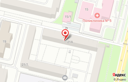 Молодежно-подростковый клуб Горизонт на карте