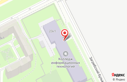 Санкт-Петербургский колледж информационных технологий на карте