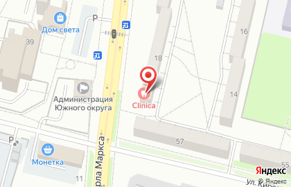 Стоматология Clinica на карте