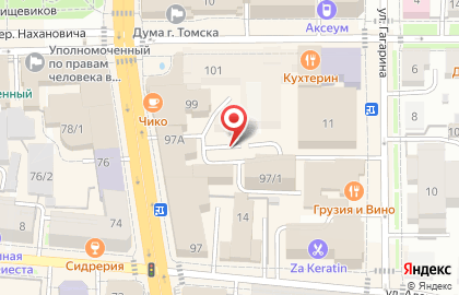 Фая на карте