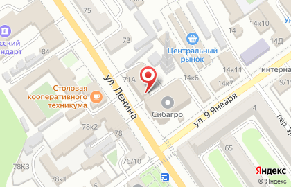 Маркетинговое агентство Promo на улице Ленина на карте