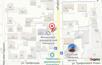 Томский финансово-юридический техникум на карте