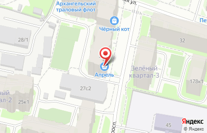 Фирменный магазин Апрель на Вологодской улице на карте