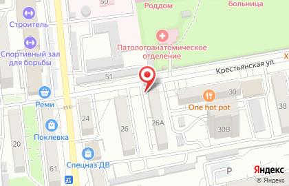 Магазин спецодежды Профессионал на Крестьянской улице на карте