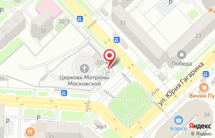 Обыденный храм в честь блаженной Матроны Московской, г. Уфа на карте