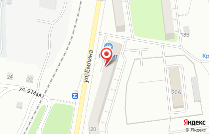 Компания Делфи на карте