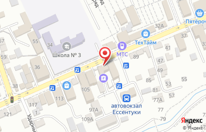 Мебельный салон Фаворит на улице Гагарина на карте