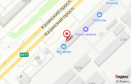 Электросервис на Казанском проспекте на карте