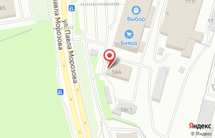 Официальный представитель АКВАФОР в г. Хабаровске Аквафор-Групп на улице Морозова Павла Леонтьевича на карте
