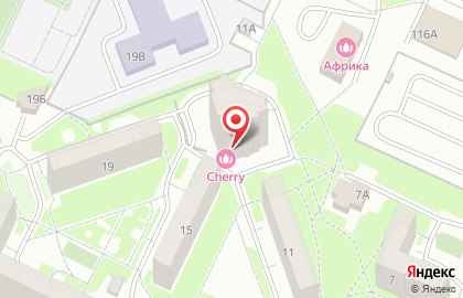 Салон красоты Cherry в Засвияжском районе на карте