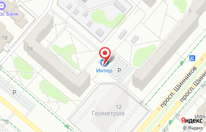 Магазин 1-й Доступный на улице Баки Урманче в Нижнекамске на карте