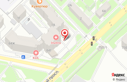 Банкомат СберБанк на улице Академика Курчатова, 1а на карте
