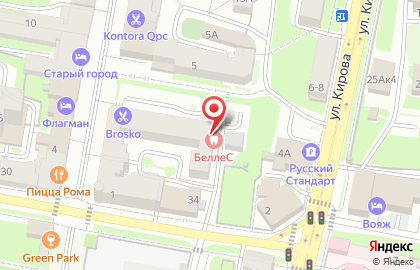 Учебно-оздоровительный центр Кинезио на улице Московская, 3 на карте