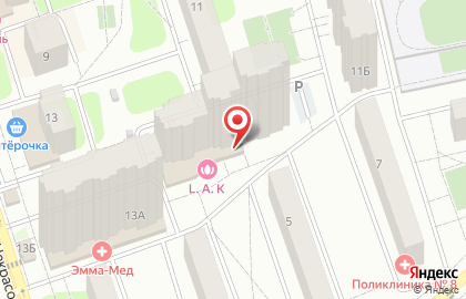 Магазин продуктов в Москве на карте